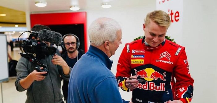 In attesa della presentazione del WRC Lappi ha già iniziato con gli autografi