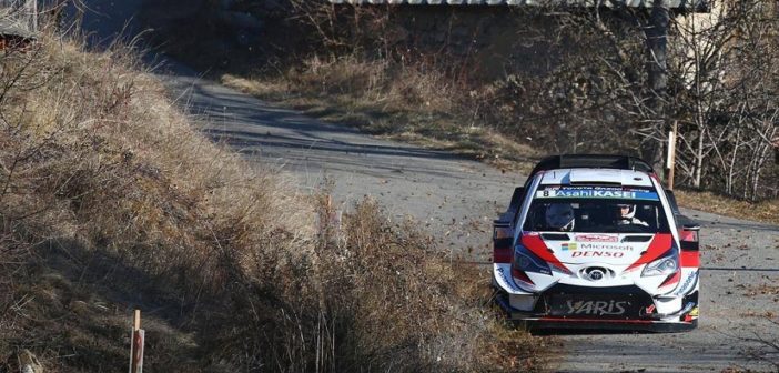 La toyota di Tanak spiega subito le ali