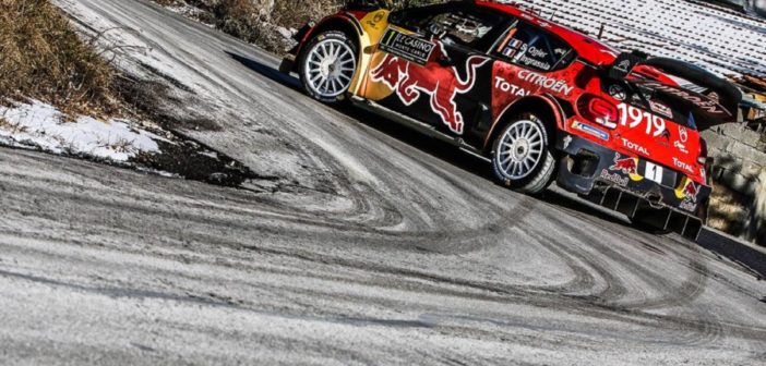 La Citroen di Ogier si aggiudica lo sprint finale di giornata.