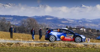 La Fiesta di Greensmith guida WRC2 Pro e classe
