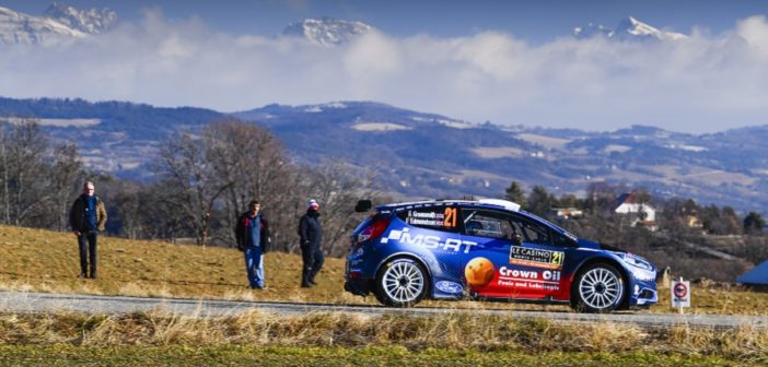 La Fiesta di Greensmith guida WRC2 Pro e classe