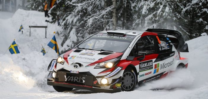 Tanak sulle strade del Varmland l'anno passato.