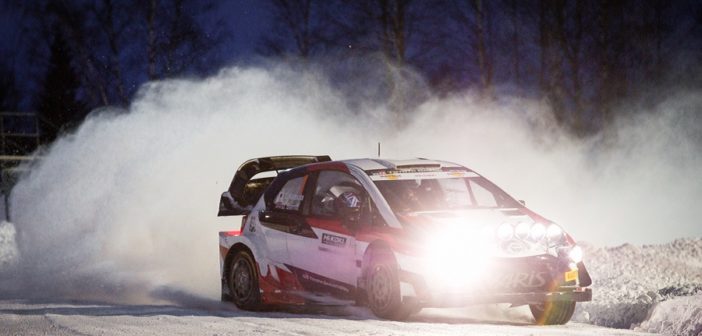 Takamoto nella volata finale sulla stage spettacolo.