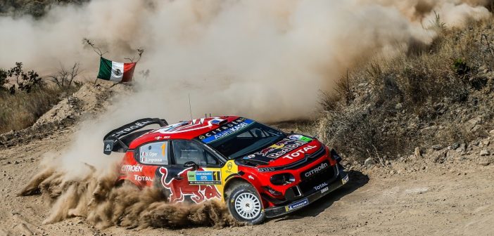 Ogier lascia solo polvere agli avversari.