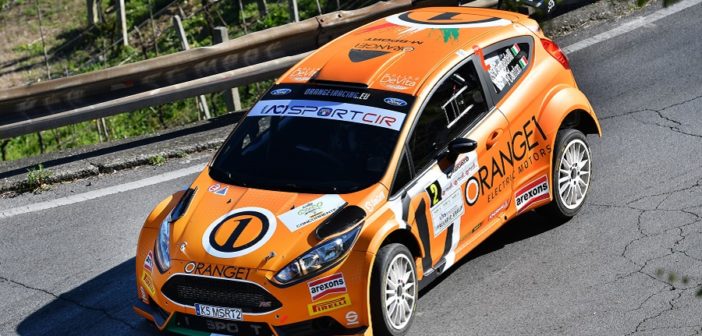 Simone Campedelli manda subito a scratch la sua Ford Fiesta R5