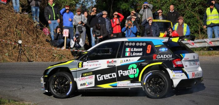Giandomenico Basso firma ila sua prima gara CIR 2019