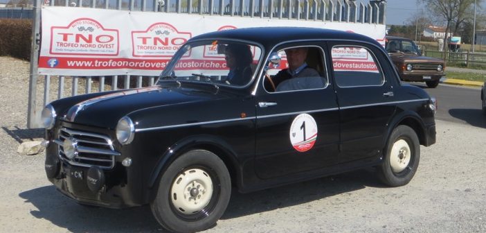 La Fiat di Bonfante in azione