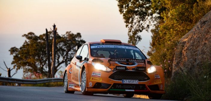 La Ford Fiesta di Campedelli accende il Targa Florio