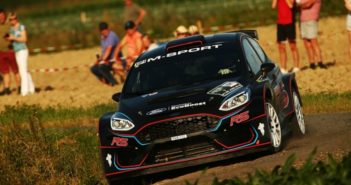 NEW FIESTA AL DEBUTTO La new Fiesta R5 in versione apripista con Camilli ad Ypres