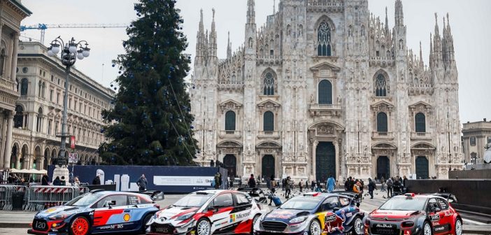 Le stelle del mondiale in posa davanti al Duomo nel Monza 2018