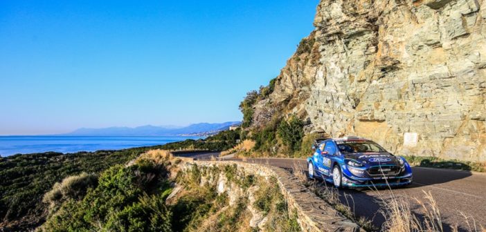 La Fiesta di Evans sfortunato mattatore della gara Corsa.