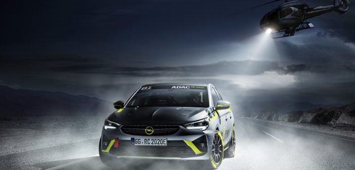 La Opel Corsa-e Rally Concept si prepara per Francoforte.