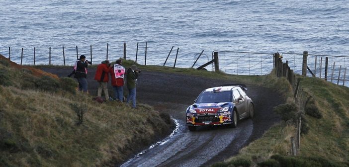 Uno scatto dall'ultimo Rally New Zeland disputato