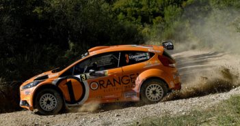 UN FUTURO ORANGE 1 Simone Campedelli in azione sugli sterrati del Nido