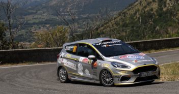 La Fiesta R1 di Campanaro sulle speciali del Roma Capitale
