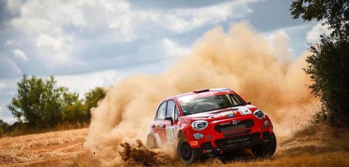 La Fiat 500 R4 by Milano Racing in azione al terre de Castine