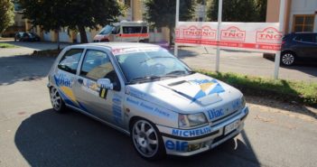 La Renault di Clio Sommaruga al Memorial Pozzi.