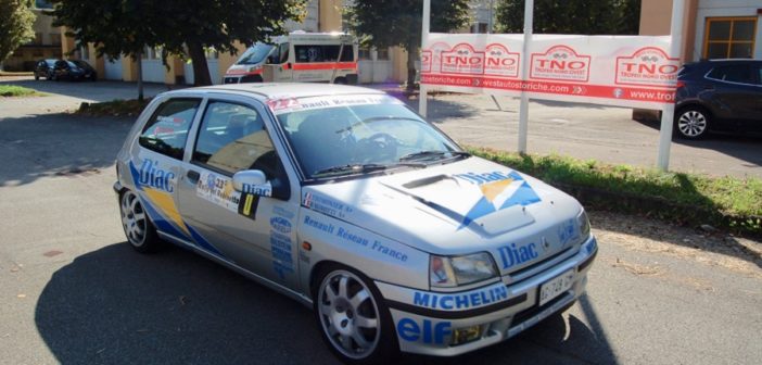 La Renault di Clio Sommaruga al Memorial Pozzi.