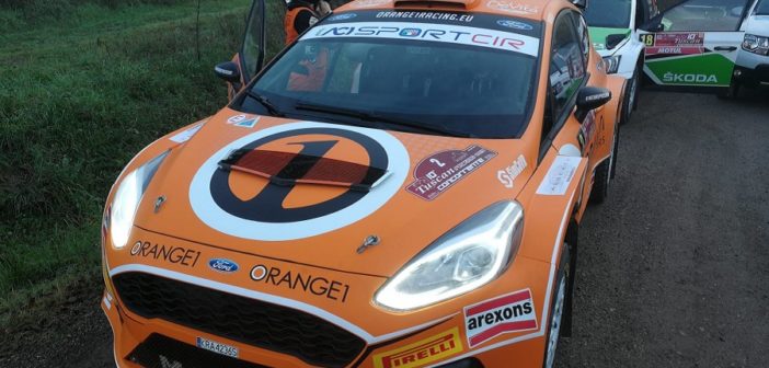 La Fiesta di Simone Campedelli al via dello Shakedown