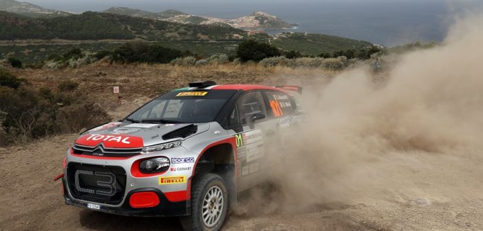 La Citroen C3 R5 di Luca Rossetti (sulle strade del Sardegna) grande assente nel CIR 2020