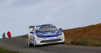 La sfavillante Alpine A110 di Delecour sulle strade del Touquet