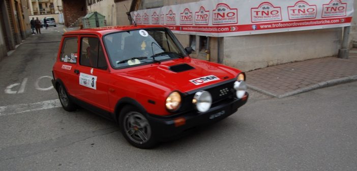 Una delle A112 protagoniste del TNO nel 2019.