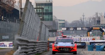 RALLY SHOW, IL PIANO B Dani Sordo alle prese con il tracciato della kermesse Monzese.