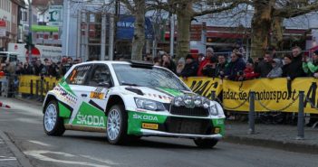 Il campione Tedesco in carica Fabian Kreim in azione al Saarland 2019.