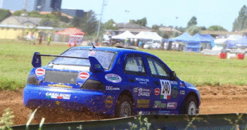 La Mitsu del giovane Biellese sul circuito di Vighizzolo.