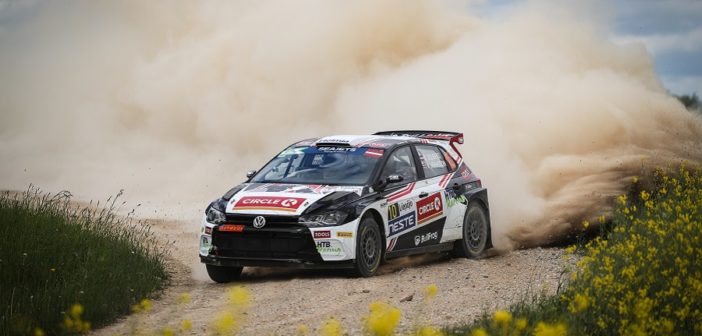 La Volkswagen Polo GTI R5 di Oliver Solberg ultimo vincitore del Liepaja.