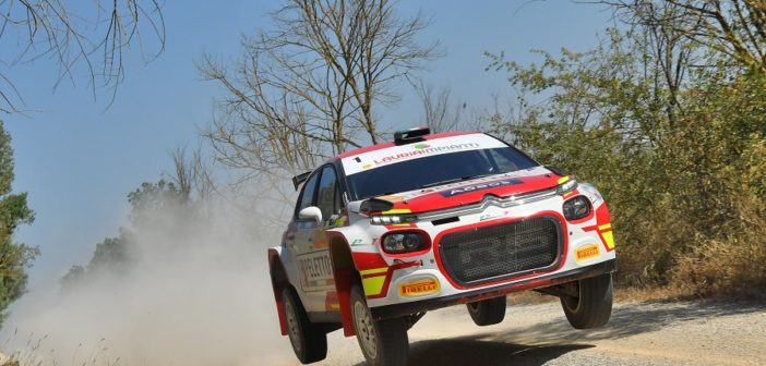 Andreucci con la Citroen C3 R5 fa un salto in avanti..
