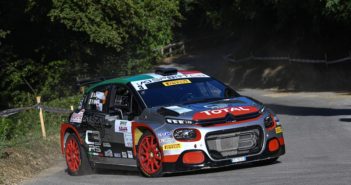 Crugnola sulle strade della Garfagnana mette le ali alla Citroen C3