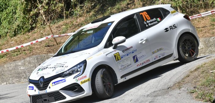 La nuova arma di Renault la Clio RS Line Rally5 con Martinelli al volante