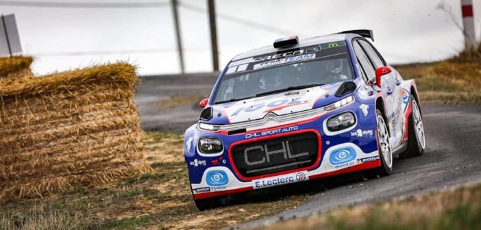 La Citroen C3 R5 di Bonato lanciata verso la tripletta stagionale.