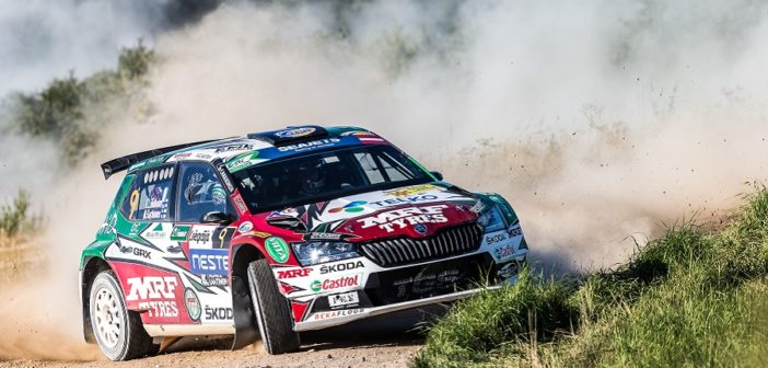 Emil Lindholm uno dei grandi protagonisti dell'ERC 2020 sulle speciali del Liepaja.