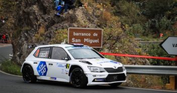 Ingram in azione sulle strade delle Canarie la stagione passata.