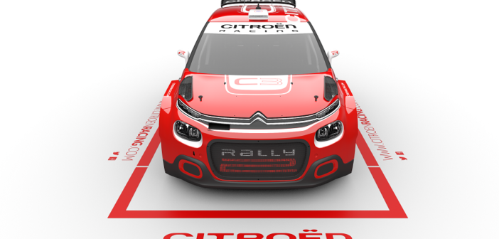 La nuova livrea della Citroen C3 Rally2 che andrà a rilevare il testimone della R5