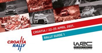 LA CROAZIA SI PRESENTA Il manifesto della Cruazia WRC.