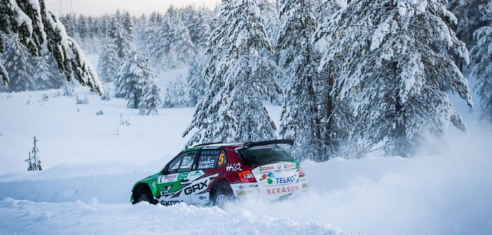 Emil Lindholm sulle speciali dell'Artic 2020.
