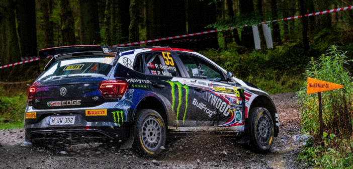 Petter Solberg nell ultima edizione del Galles datata 2019.