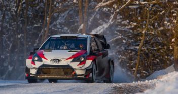 MONTECARLO ATTACCO MADE UK Evans il migliore dei piloti UK nei test della settimana passata.