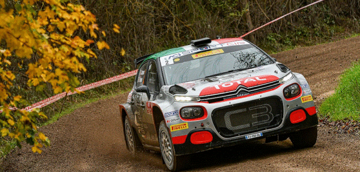 L'ultima cavalcata di Crugnola in sella alla Citroen C3 R5