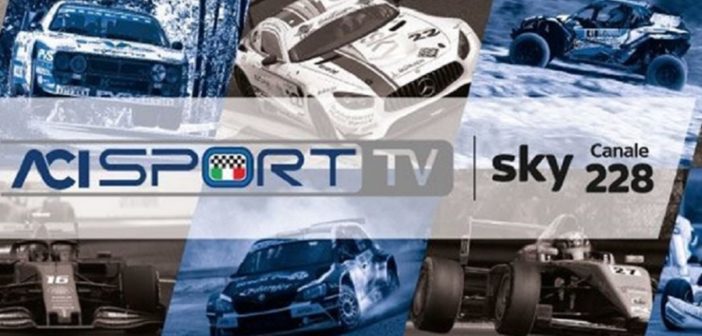 Il banner del nuovo canale ACI Sport