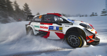 Kalle sulle speciali di casa dell'Arctic Rally Finland