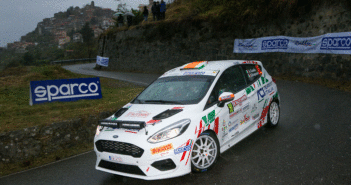 Alessandro Casella al debutto sulla Ford Fiesta Rally4 dello Junior