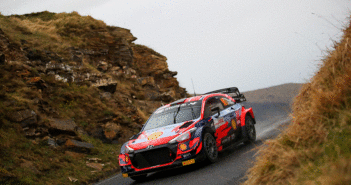 La Hyundai di Neuville al Sanremo in preparazione del Croazia.