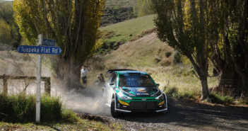 Paddon in azione sugli sterrati dell'Otago.