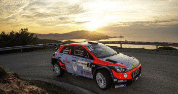 Luca Rossetti protagonista della serie 2020 in azione proprio sulle strade Elbane.