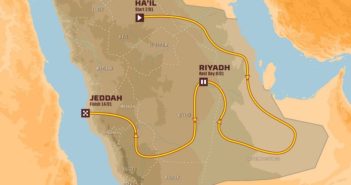 PIU’ DUNE ALLA DAKAR 2022 La cartina della Dakar 2022.