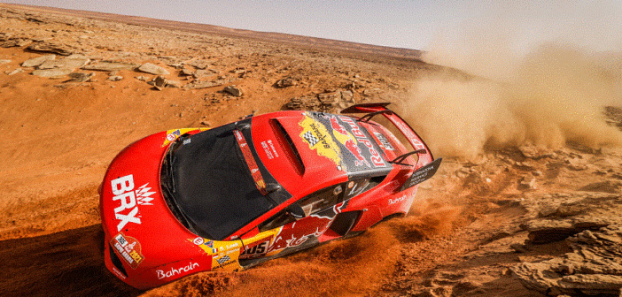 Un affascinate passaggio della Dakar.